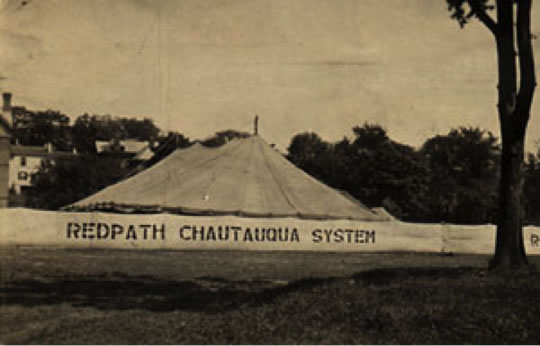 Chautauqua Tent Photo